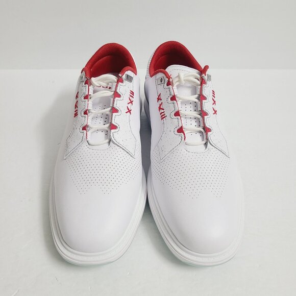 NEW Nike Air Jordan ADG 5 Golf Shoes FQ7874-101 Size 11.5 White Red main image 7